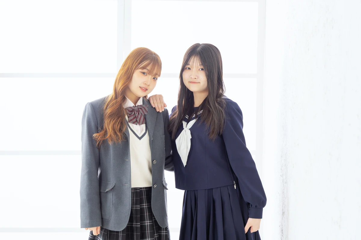 学生服の記念撮影